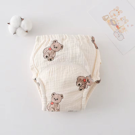 New Cotton Baby Waterproof Reusable Training Pants Baby Diaper Infant Shorts Nappies Panties Nappy Changing Underwear Cloth